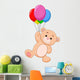Cute Bear with Balloon Wall Decal