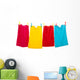 Clothes Line with Laundry