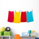 Clothes Line with Laundry