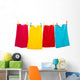 Clothes Line with Laundry