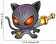 Cute Kitten Warrior Ninja Wall Decal
