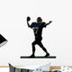 Quarterback American Throwing Football Wall Mural