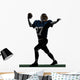 Quarterback American Throwing Football Wall Mural