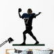 Quarterback American Throwing Football Wall Mural