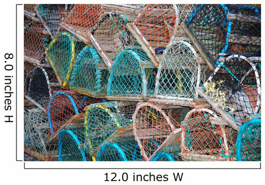 Lobster Pots Wall Mural