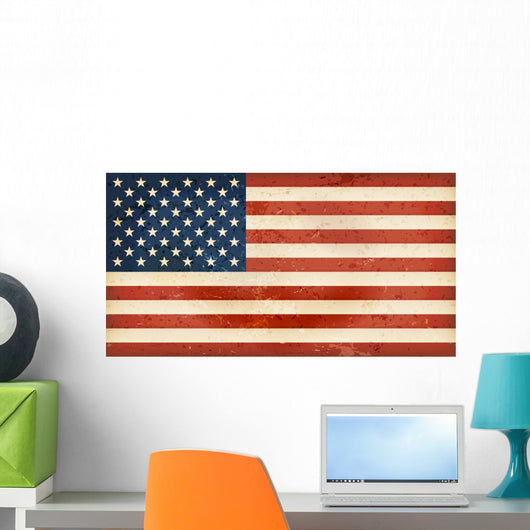 Usa Flag with Grunge