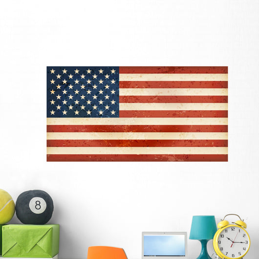 Usa Flag with Grunge