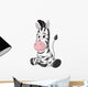 Baby Zebra Wall Decal