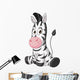 Baby Zebra Wall Decal