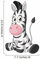 Baby Zebra Wall Decal