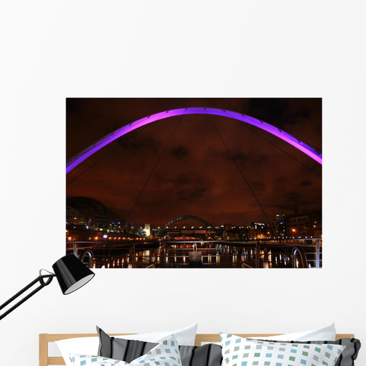 Gateshead Millennium Bridge Wall Mural