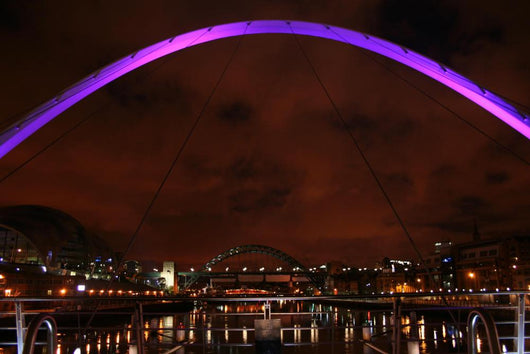 Gateshead Millennium Bridge Wall Mural