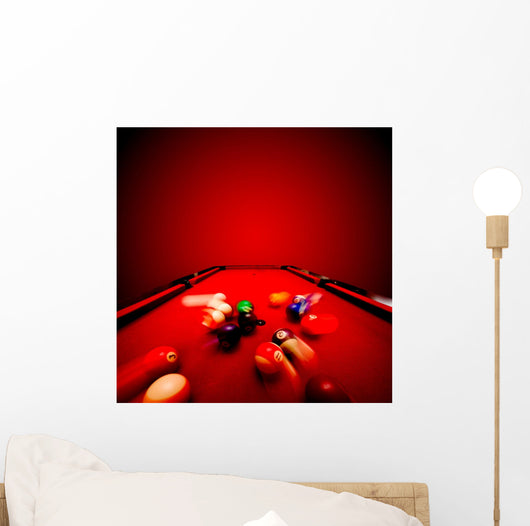 Billards Pool Game Breaking