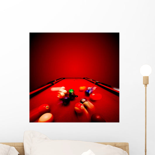 Billards Pool Game Breaking