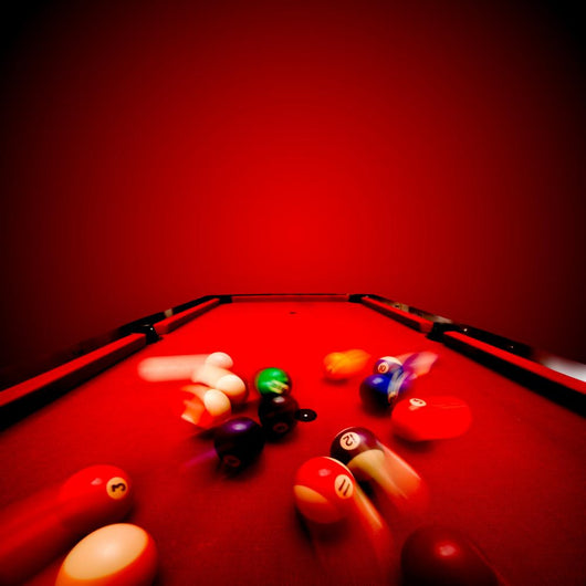 Billards Pool Game Breaking