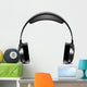 headphones Wall Decal