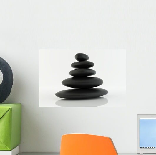 Japanese Zen Stones Wall Decal