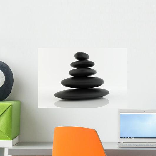 Japanese Zen Stones Wall Decal
