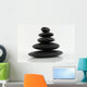 Japanese Zen Stones Wall Decal