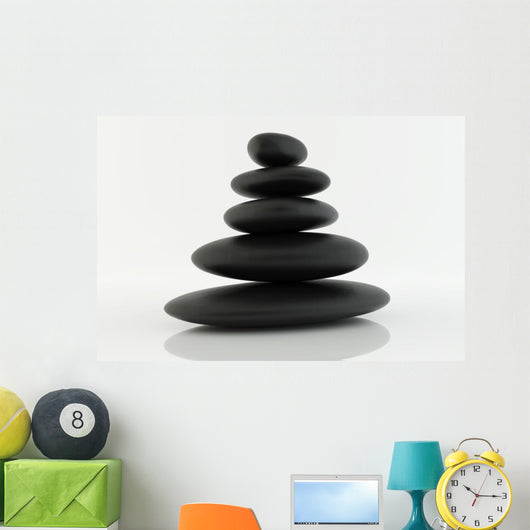 Japanese Zen Stones Wall Decal