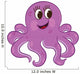 Octopus Coloring Book Vector