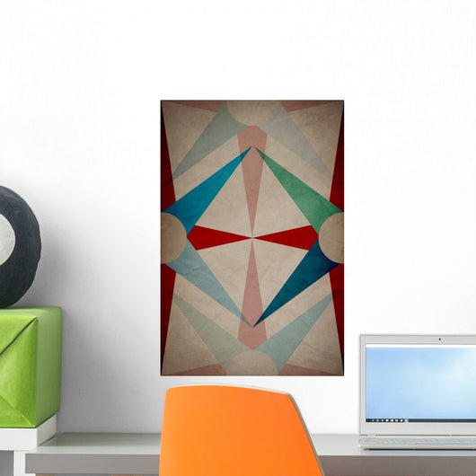 Retro Poster Ad Concept Wall Decal