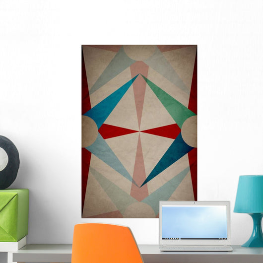 Retro Poster Ad Concept Wall Decal