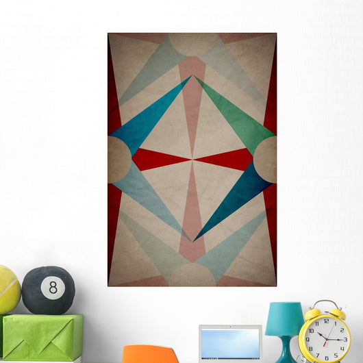 Retro Poster Ad Concept Wall Decal