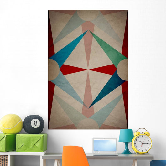 Retro Poster Ad Concept Wall Decal