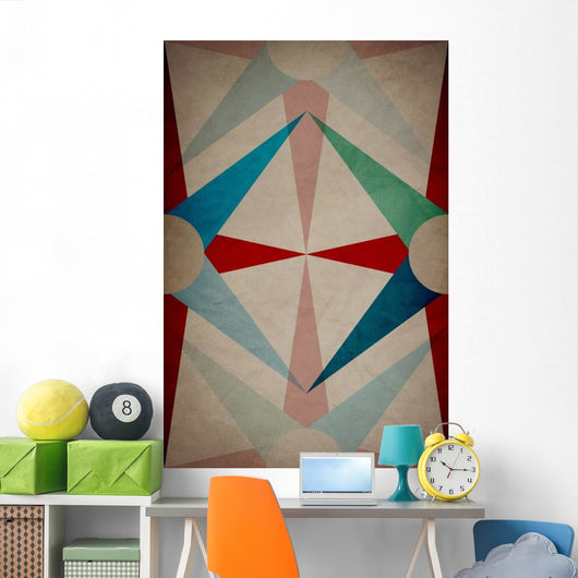 Retro Poster Ad Concept Wall Decal