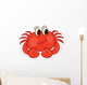 Crab Coloring Book Vector