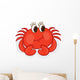 Crab Coloring Book Vector