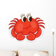 Crab Coloring Book Vector