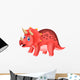 Cute dinosaur cartoon Wall Decal