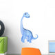 Cute Dinosaur Cartoon Wall Decal