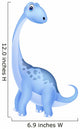 Cute Dinosaur Cartoon Wall Decal
