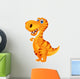 Dinosaur cartoon Wall Decal