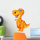 Dinosaur cartoon Wall Decal