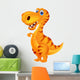 Dinosaur cartoon Wall Decal