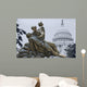 Memorial Statues to Vietnam Wall Decal