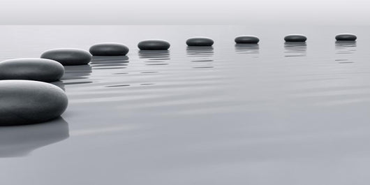 Row Stones Leading to