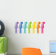 Rainbow Rocker Guitar Wall Decal