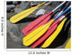 Rafting Paddles on the Hatuyaku River in Ecuador Wall Mural