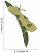 Sleeping Worm Wall Decal