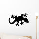 Gecko Silhouette Wall Decal