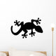 Gecko Silhouette Wall Decal