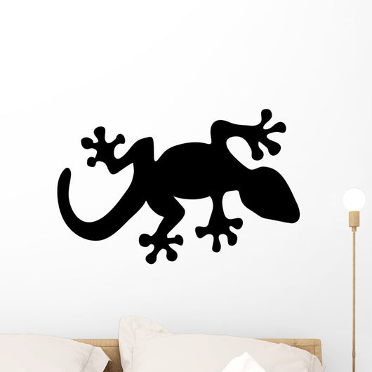 Gecko Silhouette Wall Decal