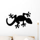 Gecko Silhouette Wall Decal