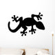 Gecko Silhouette Wall Decal