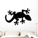 Gecko Silhouette Wall Decal